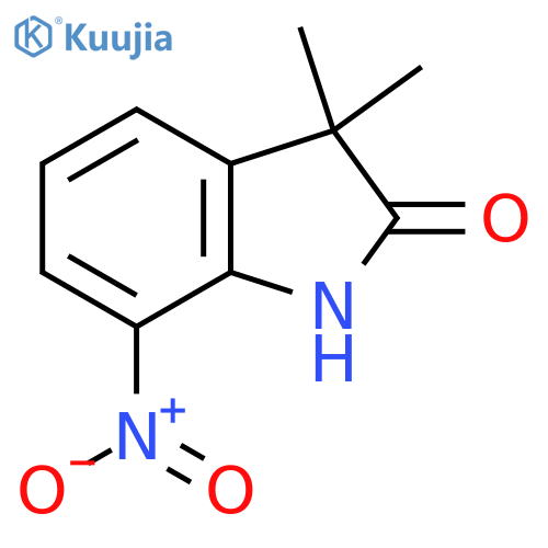 3,3-Dimethyl-7-nitroindolin-2-one structure