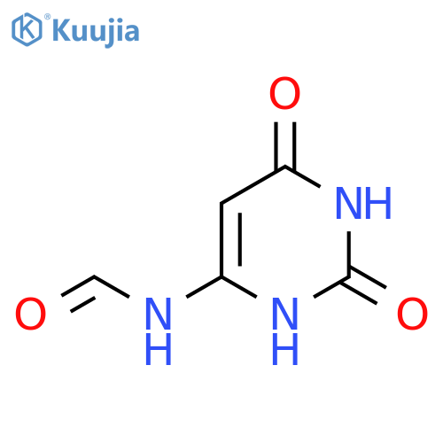 N-(2,4-Dioxo-1H-pyrimidin-6-yl)formamide structure