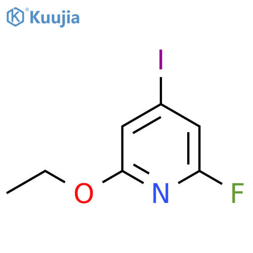 Pyridine, 2-ethoxy-6-fluoro-4-iodo- structure