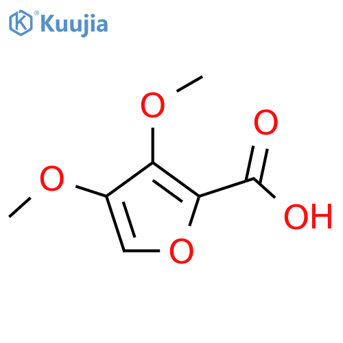 3,4-Dimethoxy-2-furoic acid structure