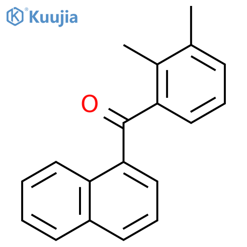 (2,3-dimethyl-phenyl)-[1]naphthyl ketone structure