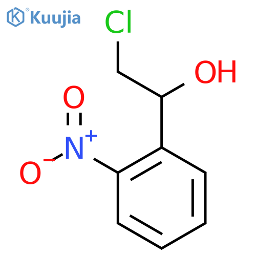 2-chloro-1-(2-nitrophenyl)ethan-1-ol structure