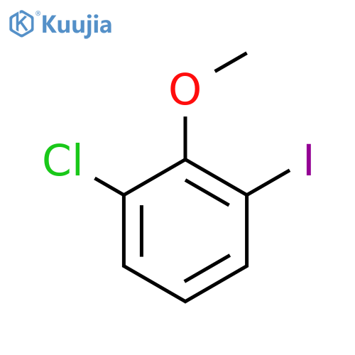 1-Chloro-3-iodo-2-methoxybenzene structure