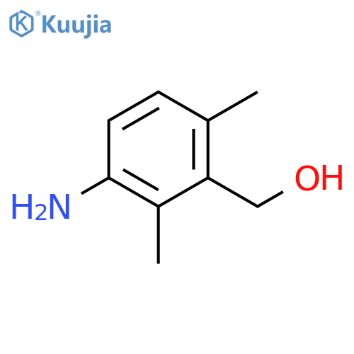 Benzenemethanol, 3-amino-2,6-dimethyl- structure