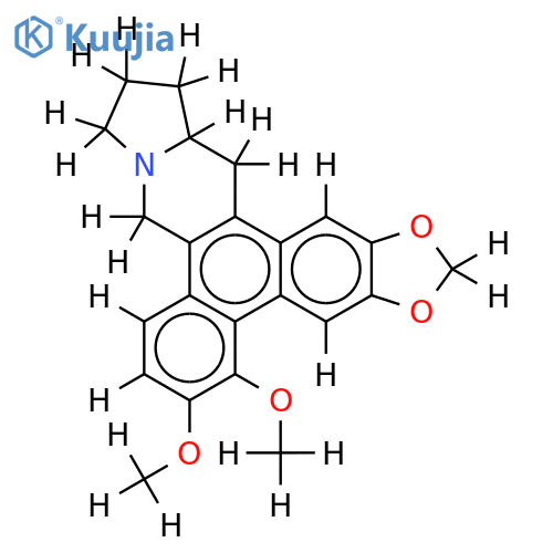 5,6-dimethoxy-2,3-methylenedioxy-13aR-phenanthroindolizidine structure