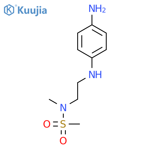 Methanesulfonamide, N-[2-[(4-aminophenyl)amino]ethyl]-N-methyl- structure