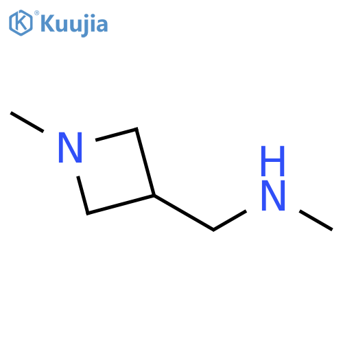 methyl[(1-methylazetidin-3-yl)methyl]amine structure