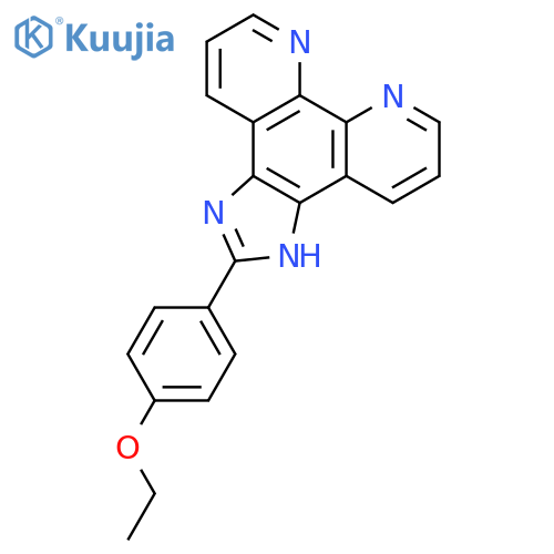 1H-IMIDAZO[4,5-F][1,10]PHENANTHROLINE, 2-(4-ETHOXYPHENYL)- structure