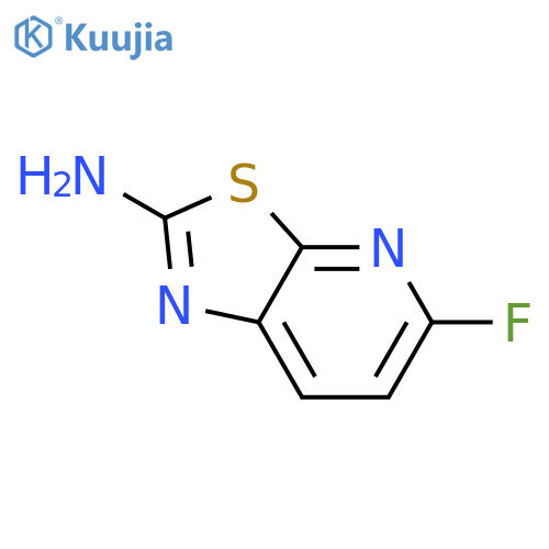 5-Fluoro-thiazolo5,4-bpyridin-2-ylamine structure