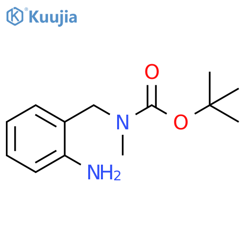 tert-Butyl N-(2-aminophenyl)methyl-N-methylcarbamate structure