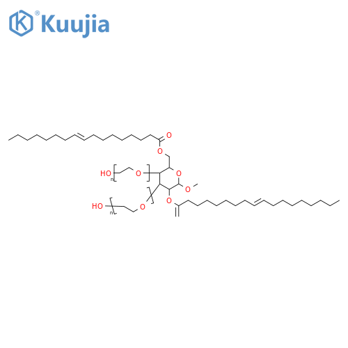 ETHOXYLATED METHYL GLUCOSIDE DIOLEATE structure