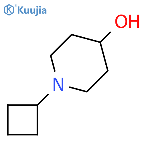 1-cyclobutylpiperidin-4-ol structure