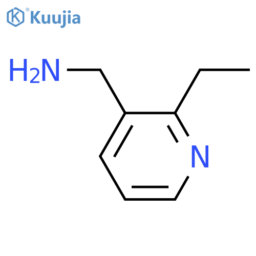 2-ethyl-3-Pyridinemethanamine structure