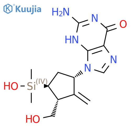 4-Dehydroxy-4-dimethylhydroxysilyl Entecavir structure