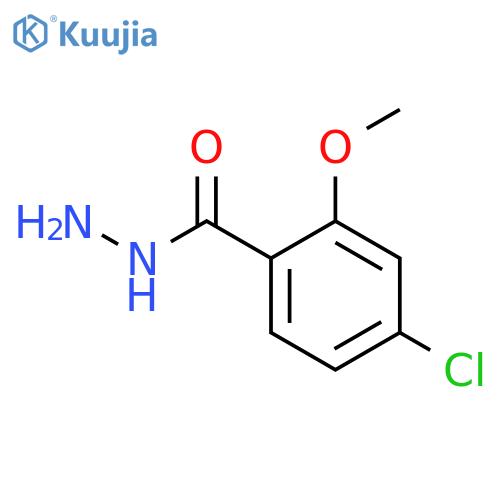 4-chloro-2-methoxybenzohydrazide structure