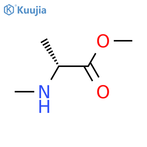methyl (2R)-2-(methylamino)propanoate structure