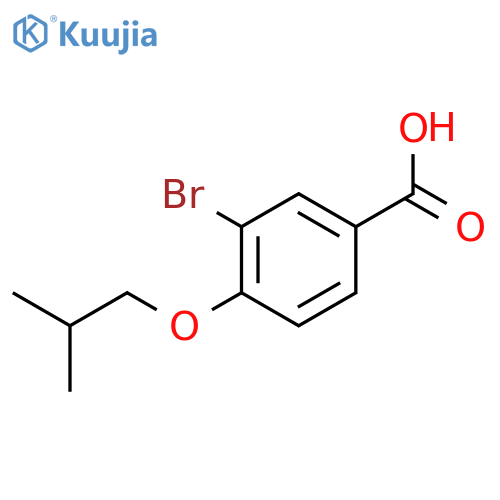 3-Bromo-4-isobutoxybenzoic acid structure
