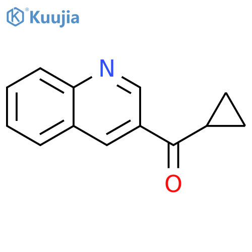 3-cyclopropanecarbonylquinoline structure
