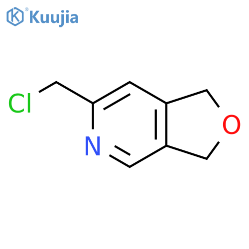 6-(chloromethyl)-1,3-dihydro-Furo[3,4-c]pyridine structure
