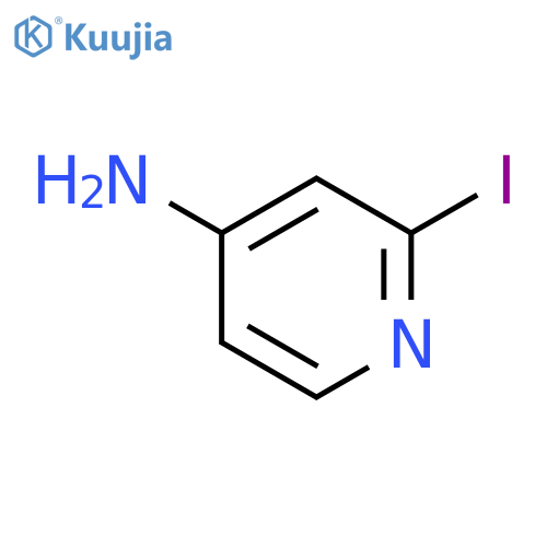 2-iodopyridin-4-amine structure