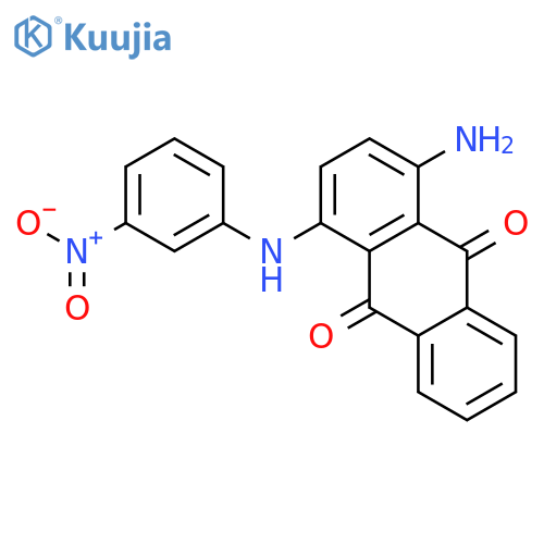 9,10-Anthracenedione, 1-amino-4-[(3-nitrophenyl)amino]- structure