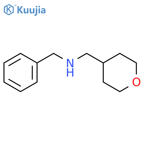 benzyl[(oxan-4-yl)methyl]amine structure
