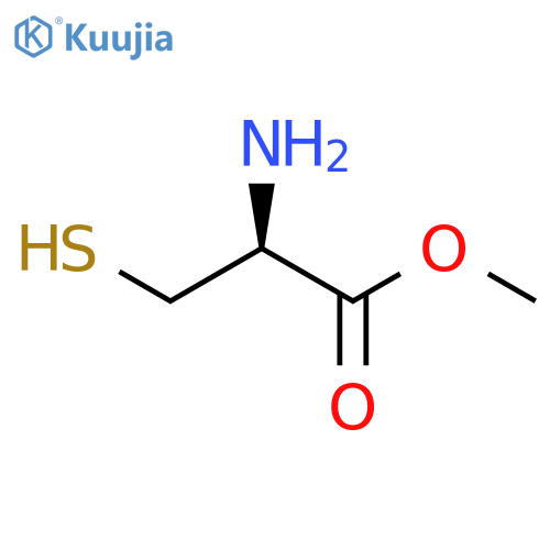 methyl (2S)-2-amino-3-sulfanylpropanoate structure