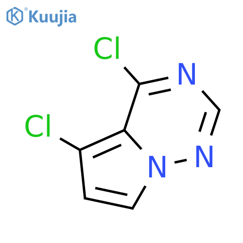4,5-dichloropyrrolo[2,1-f][1,2,4]triazine structure