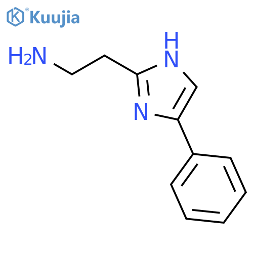 1H-IMIDAZOLE-2-ETHANAMINE, 4-PHENYL- structure