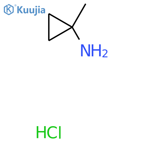 1-Methylcyclopropanamine hydrochloride structure