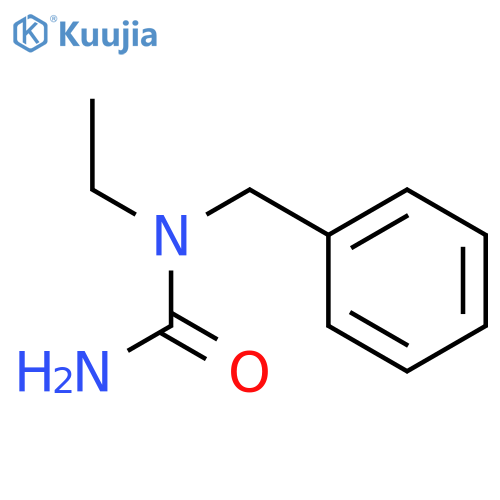 Urea, N-ethyl-N-(phenylmethyl)- structure