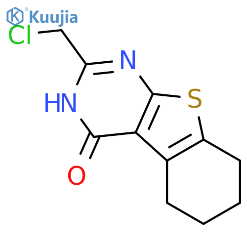 5-(chloromethyl)-8-thia-4,6-diazatricyclo[7.4.0.0²,⁷]trideca-1(9),2(7),5-trien-3-one structure