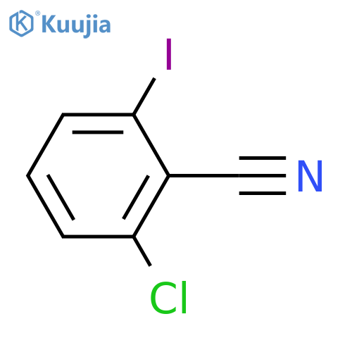 2-Chloro-6-iodobenzonitrile structure