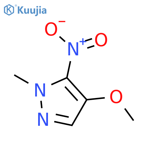 4-methoxy-1-methyl-5-nitro-1H-Pyrazole structure