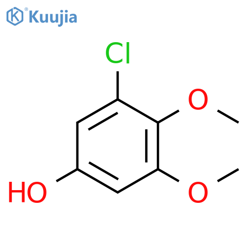 3-Chloro-4,5-dimethoxyphenol structure