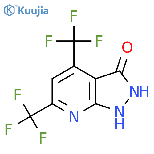 4,6-Bis(Trifluoromethyl)-1h-Pyrazolo3,4-BPyridin-3-Ol structure