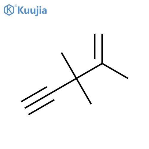 2,3,3-Trimethylpent-1-en-4-yne structure