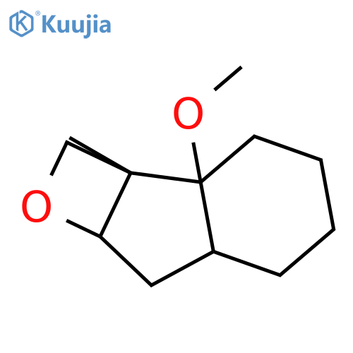 2b-Methoxy-2a-methyldecahydroindeno[2,1-b]oxete structure