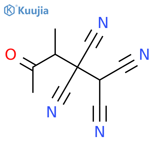 1,1,2,2-Pentanetetracarbonitrile, 3-methyl-4-oxo- structure
