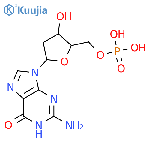 5'-Guanylic acid,2'-deoxy- structure