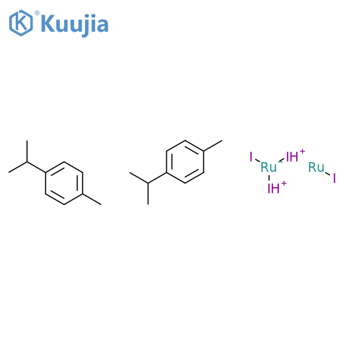 Diiodo-di-Iodobis(p-cymene)diruthenium(II) Dimer, Ru 21.4% structure