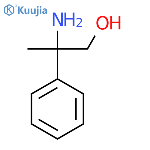 2-amino-2-phenylpropan-1-ol structure