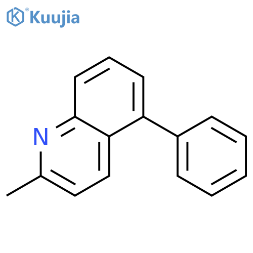 2-Methyl-5-phenylquinoline structure