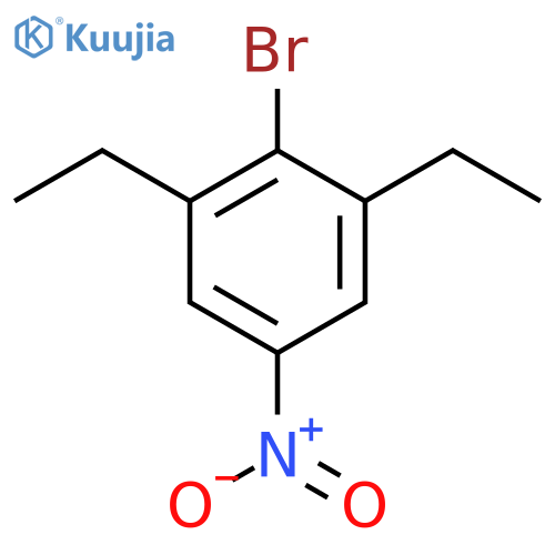 4-Bromo-3,5-diethylnitrobenzene structure