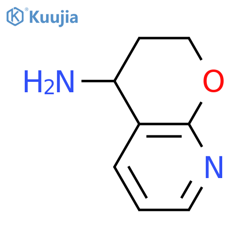 2H,3H,4H-pyrano2,3-bpyridin-4-amine structure