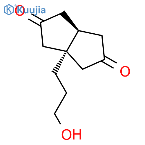 2,5(1H,3H)-Pentalenedione, tetrahydro-3a-(3-hydroxypropyl)-, cis- structure