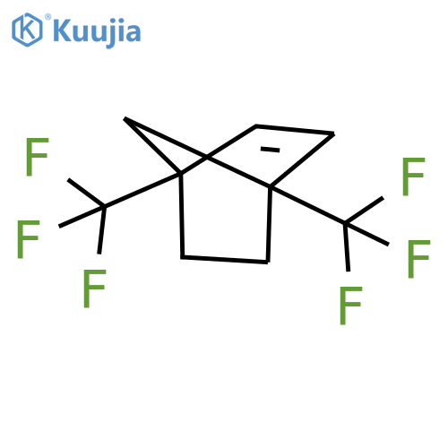 Bicyclo[2.2.1]hept-2-en-7-ylidene, 1,4-bis(trifluoromethyl)- structure