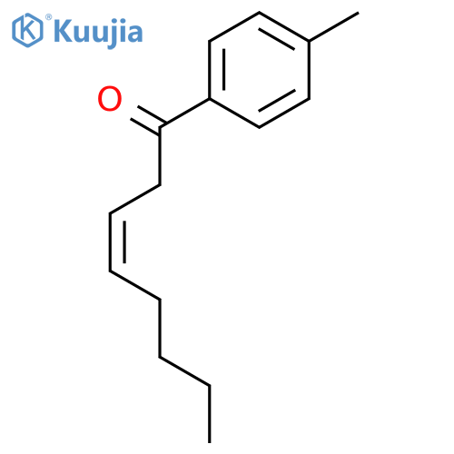 3-OCTEN-1-ONE, 1-(4-METHYLPHENYL)-, (3Z)- structure