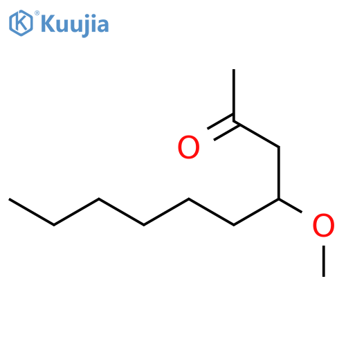 2-Decanone, 4-methoxy- structure