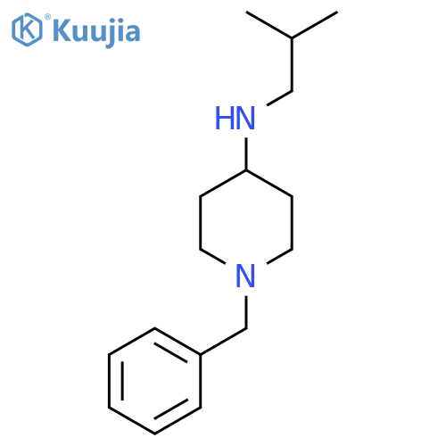 1-Benzyl-N-isobutylpiperidin-4-amine structure